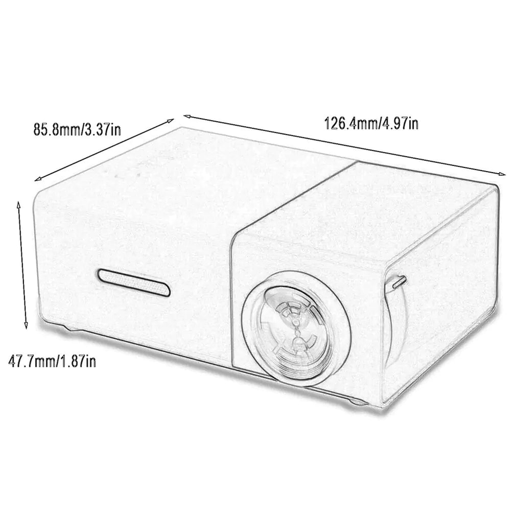 Miniproyector portátil